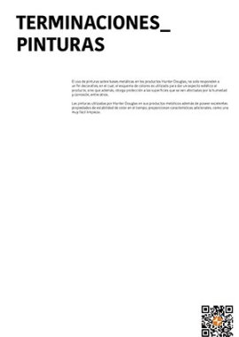 Terminaciones y Materialidades - Pinturas