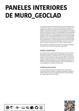 Revestimientos Interiores de Muro - Geoclad